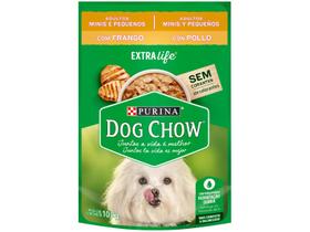 Ração Úmida para Cachorro Adulto Sachê Dog Chow - ExtraLife Frango 100g