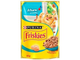 Ração Úmida para Gato Adulto Sachê - Friskies Atum ao Molho 85g