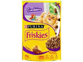 Ração Úmida para Gato Adulto Sachê - Friskies Cordeiro ao Molho 85g Ração Úmida para Gato Adulto Sachê - Friskies Cordeiro ao Molho 85g
