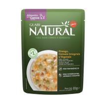 Ração Úmida para Gatos Adultos Guabi Natural Frango Cereais 85g