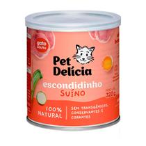 Ração Úmida Para Gatos Adultos Pet Delícia Sabor Escondidinho Suíno 320g