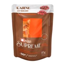 Ração Úmida para Gatos Castrados Quatree Supreme Super Premium Carne ao Molho 85g Ração Úmida para Gatos Castrados Quatree Supreme Super Premium Carne ao Molho 85g