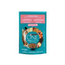Ração Úmida Para Gatos One Superfoods Salmão 85Gr Ração Úmida Para Gatos One Superfoods Salmão 85Gr