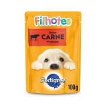 Ração Úmida Pedigree Sachê Carne ao Molho para Cães Filhotes 100 g Ração Úmida Pedigree Sachê Carne ao Molho para Cães Filhotes 100 g