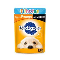 Ração Úmida Pedigree Sachê Frango ao Molho para Cães Filhotes 100 g