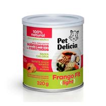 Ração Úmida Pet Delícia Natural Gatos Adultos Frango Fit 320g Ração Úmida Pet Delícia Natural Gatos Adultos Frango Fit 320g