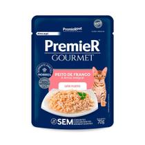 Ração Úmida Premier Gourmet Gatos Filhotes Frango 70g