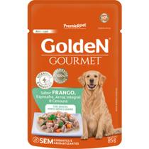 Ração Úmida PremieR Pet Golden Gourmet Frango para Cães Adultos de Porte Médio e Grande - 5 unidades