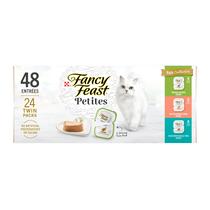 Ração Úmida Purina Fancy Feast Gourmet Petites Pate - 48 Sachês