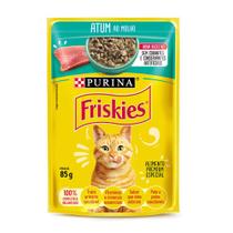 Ração Úmida Purina Friskies Sachê Gatos Adultos Atum ao Molho 85g Ração Úmida Purina Friskies Sachê Gatos Adultos Atum ao Molho 85g