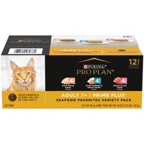 Ração Úmida Purina Pro Plan Grain Free Senior para Gatos - 84ml (24 Sachês de 85g)