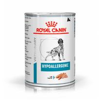 Ração Úmida Royal Canin Hypoallergenic para Cães com Sensibilidades Alimentares Lata 400 g