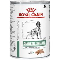 Ração Úmida Royal Canin Lata Canine Veterinary Diet Diabetic Especial Low Carbohidrat Wet - 400g Ração Úmida Royal Canin Lata Canine Veterinary Diet Diabetic Especial Low Carbohidrat Wet - 400g