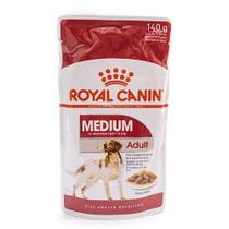 Ração Úmida Royal Canin para Cães Medium Adult 140g