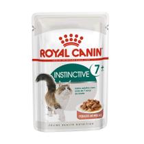 Ração Úmida Royal Canin Sachê Instinctive 7+ Gatos Adultos - 85g - 1 unidade Ração Úmida Royal Canin Sachê Instinctive 7+ Gatos Adultos - 85g - 1 unidade