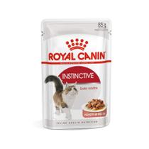 Ração Úmida Royal Canin Sachê Instinctive - Gatos Adultos - 85g - 1 unidade Ração Úmida Royal Canin Sachê Instinctive - Gatos Adultos - 85g - 1 unidade