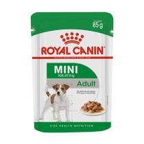 Ração Úmida Royal Canin Sachê para Cães Mini Adulto 85g Ração Úmida Royal Canin Sachê para Cães Mini Adulto 85g