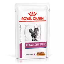 Ração Úmida Royal Canin Sachê Veterinary Renal para Gatos Adultos 85g