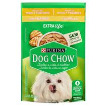 Ração Úmida Sachê Dog Chow Sabor Frango para Cães Adultos de porte Mini e Pequenos 100g