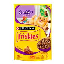 Ração Úmida Sache Friskies Cordeiro ao Molho Gatos Adultos 85g caixa com 15 unid - Friskies