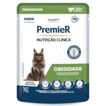 Ração Úmida Sachê Premier Nutrição Clínica Obesidade para Gatos 70g