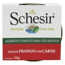 Ração Úmida Schesir Nature for Dog Frango com Carne Cães - 150g