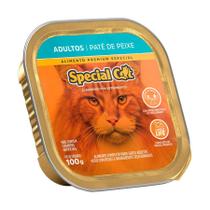 Ração Úmida Special Cat para Gatos Adultos Sabor Patê de Peixe 100g