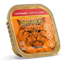 Ração Úmida Special Cat para Gatos Castrados Sabor Patê de Carne 100g Ração Úmida Special Cat para Gatos Castrados Sabor Patê de Carne 100g