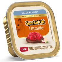 Ração Úmida Special Cat para Gatos Filhotes Sabor Patê de Carne 100g