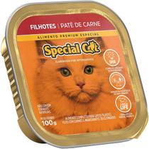 Ração Úmida Special Cat Patê Carne para Gatos Filhotes 100g