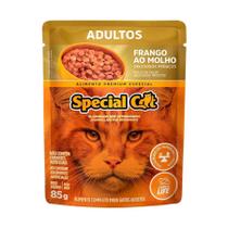 Ração Úmida Special Cat Sachê para Gatos Adultos Sabor Frango 85g