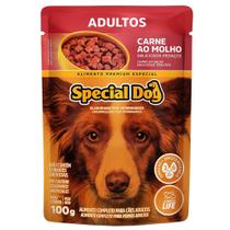 Ração Úmida Special Dog Sachê Carne para Cães Adultos - 100 g