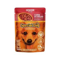 Ração Úmida Special Dog Ultralife Sachê Cães Sênior Sabor Carne ao Molho 100g