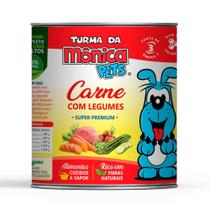Ração Úmida Turma da Mônica Pets Carne com Legumes para Cães 280 g