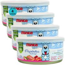 Ração Úmida Turma Da Mônica Pets Papinha Frango 120G Cães