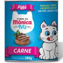 Ração Úmida Turma da Mônica Pets Patê para Gatos Adultos Sabor Carne 280 g Ração Úmida Turma da Mônica Pets Patê para Gatos Adultos Sabor Carne 280 g
