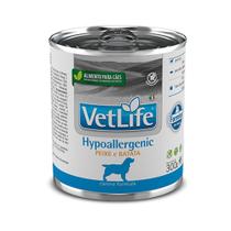 Ração Úmida Vet Life Natural Canine Wet Hypoallergenic Peixe e Batata para Cães Adultos - 300 Gr - VETLIFE