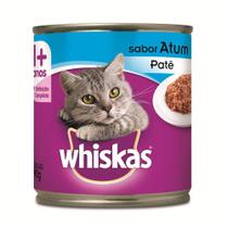 Ração Úmida Whiskas Lata Gatos Adultos Sabor Atum - 290g