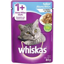 Ração Úmida Whiskas Sachê Para Gatos Adultos Sabor Atum