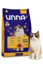 Ração Unna Gatos Adultos 10,1kg Mix de Carnes Premium Ração Unna Gatos Adultos 10,1kg Mix de Carnes Premium