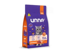 Ração UNNA Gatos Castrado Mix de Carnes 10kg - Solito Alimentos