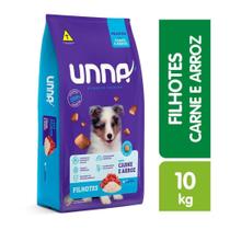 Ração Unna para Cães Filhotes Carne e Arroz 10,1kg - Solito