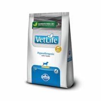 Racao vet life hypoallergenic canine small 2kg