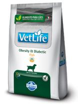 Ração Vet Life Natural Obesity & Diabetic Fish para Cães Adultos 2kg