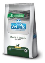 Ração Vet Life Natural Obesity E Diabetic Cães Mini 10,1kg Ração Vet Life Natural Obesity E Diabetic Cães Mini 10,1kg