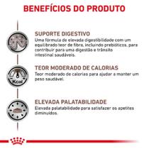 Ração Veterinary Gastrointestinal Moderate Calorie para Cães Adultos 2kg Royal Canin Ração Veterinary Gastrointestinal Moderate Calorie para Cães Adultos 2kg Royal Canin
