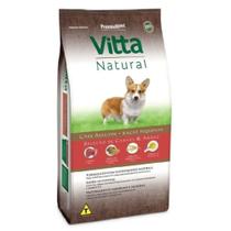 Ração Vitta Natural para Cães Adultos de Pequeno Porte Sabor Seleção de Carnes e Arroz - 15kg - PremieR Pet