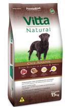 Ração Vitta Natural para Cães Adultos Sabor Seleção de Carnes e Arroz 15Kg - PremieR Pet