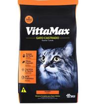 Ração VittaMax Gato Castrado Premium Especial Salmão 10,1 Kg - Matsuda Pet