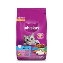 Ração Whiskas 1+ Sabor Peixe 900g Ração Whiskas 1+ Sabor Peixe 900g